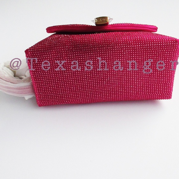 NWT Ted Baker Poppy Mini Satchel Hot Pink - Picture 8 of 10